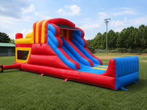 Professional Inflatable Playground 6x2,15x2,85 m – PVC Bouncy <b>Slide</b> – Outdoor/<b>Indoor</b> Professional Use – EU Compliance - Product Image 1