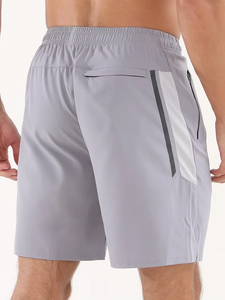 Pantalones cortos deportivos holgados de verano para hombre, de secado rápido, transpirables, para correr, entrenamiento, Código europeo transfronterizo, ocio al aire libre sólido - Product Image 4