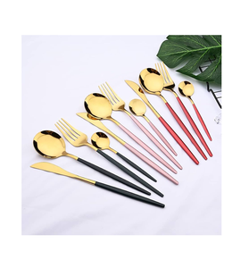 Ensemble de couverts en acier fantaisie de nouveaux couverts en miroir couverts pour hôtel et restaurant couverts en métal fourchette et cuillère couverts - Product Image 6