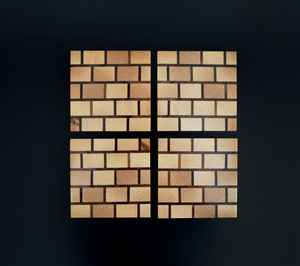 Sous-verres en noyer de couleur naturelle de qualité supérieure, épaisseur 1 cm, carrés, en bois poli, écologiques, contemporains, diamètre 300 mm, pour la maison - Product Image 1