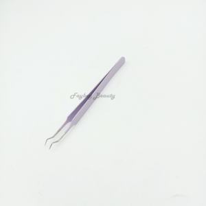 แหนบต่อขนตาโค้งทำจากสแตนเลสปลายไฟเบอร์สีตามสั่งจากผู้ผลิตโดยตรง - Product Image 3