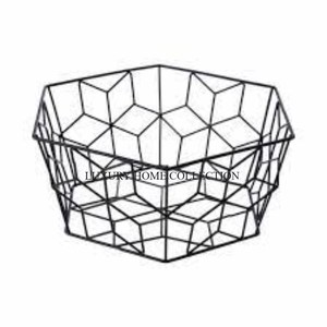 Nueva cesta de pan de frutas de hierro de calidad superior con detalles vintage acabados pulidos dorados atemporales para mejorar la decoración de la cocina - Product Image 3