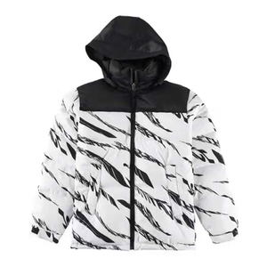 Vente directe doudoune hiver femmes <span class=keywords><strong>manteau</strong></span> faire <span class=keywords><strong>face</strong></span> au froid pays du nord col montant extérieur ultra-léger doudounes - Product Image 2