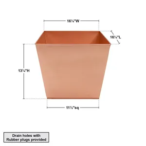 Handmade Carved <b>Tall</b> Silver Hammer Texture Gold-Coated Iron Flower Pot Tabletop <b>Vase</b> Coastal Banquet Decoration flower <b>vase</b> - Product Image 4