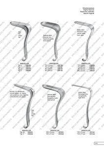 Plus de spéculum vaginal Kristeller avec tube d'évacuation de fumée de Techron Surgical Graves Spéculum vaginal avec évacuation de fumée - Product Image 4