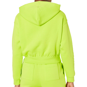 Sweats à capuche zippés personnalisés pour hommes Sweat à capuche à épaules tombantes avec fermeture éclair Sweat à capuche épais à manches longues pour hommes - Product Image 3