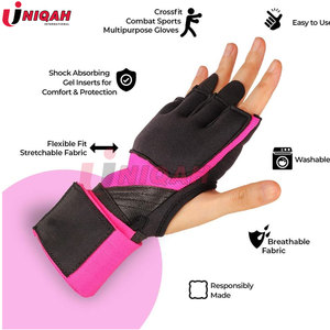 Gants de boxe d'entraînement rapide avec produits de boxe intérieurs de protection en gel pour l'entraînement MMA - Product Image 4