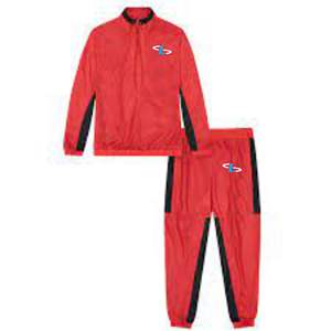 Chándales de poliéster para hombre, chaqueta y pantalones de nailon con cremallera de retazos, conjuntos de gimnasio para correr, chándal personalizado, chándal de nailon Unisex Oem - Product Image 1