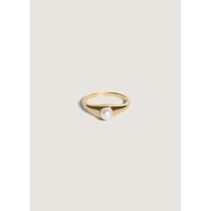 Bague signet en perle - Bagues en perle élégantes et luxueuses - Product Image 1