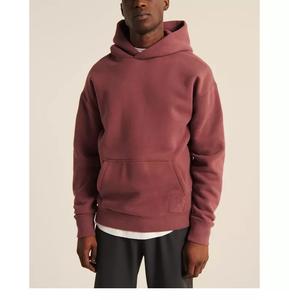 Sweat à capuche homme surdimensionné de luxe de haute qualité Logo brodé personnalisé Noir Poids lourd Blanc Respirant Strass Vente en gros - Product Image 1