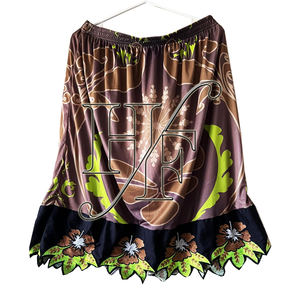 Custom <b>Womens</b> <b>Skirt</b> Polynesian Print Pohnpei Design Pacific Island Wear Business <b>Skirt</b> Micronesian High Waist Casual <b>Skirts</b> - Product Image 2