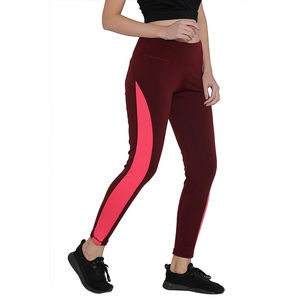 Leggings Deportivos de Yoga Personalizados para Mujer, Cintura Alta, Spandex, Poliéster, Color Sólido, Largo hasta la Pantorrilla, Elásticos, para Gimnasio - Product Image 5