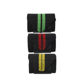New Arrival Premium Neoprene Elastic Non-Slip Gym Workout <b>Wrist</b> Straps Customizable Color Fitness for <b>Weight</b> Lifting - Product Image 4