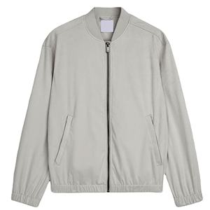 Chaquetas de bombardero de otoño para hombre, prendas de vestir informales para hombre, chaquetas cortavientos gruesas y cálidas de lana para hombre, chaqueta caqui - Product Image 4