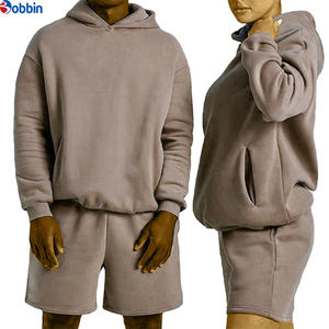 Nueva Llegada Conjunto de Sudadera con Capucha y Pantalones Deportivos Personalizados para Hombre, Talla Grande, Unisex, 50% Algodón, 50% Poliéster, Felpa, Estampado, Informal, para Gimnasio - Product Image 4