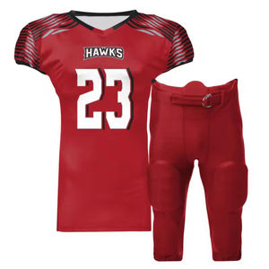 Meilleur prix pour l'uniforme de football américain, maillot de football américain vierge à sublimation, ensemble de football américain avec logo en twill, maillot de football américain - Product Image 5
