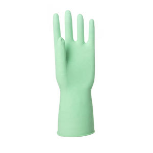 Doublure en jersey CE 3111 Manchette tricotée Gants bleus en nitrile Gants chimiques de protection 100g - Product Image 1