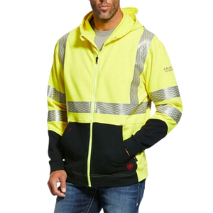 Chaleco de Seguridad Industrial de Alta Visibilidad, Fluorescente, de Poliéster, Clase 2, Ligero, Talla Grande, Certificado CE, Impermeable - Product Image 5