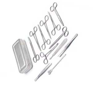 ชุดเครื่องมือผ่าตัดเนื้อเยื่อแบบพื้นฐาน ทำจากสแตนเลสอย่างดี ใช้ซ้ำได้ สำหรับการผ่าตัดทั่วไป - Product Image 6