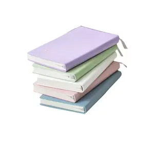 High quality Customized Personalized all lined journal soft pu leather notebook