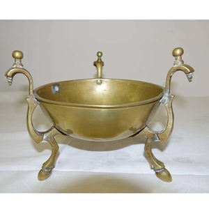 Cuenco de Pedestal con aspecto de ciervo antiguo negro de calidad superior, Decoración de mesa de cocina, cuenco de frutas, platos, cuenco de flores negras - Product Image 2