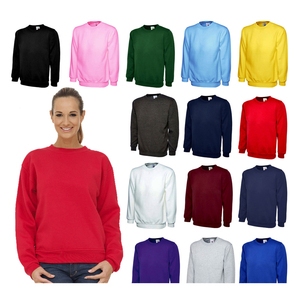 Oversized Unisex Pullover <b>Sweatshirt</b> <b>Plain</b> Blank 100% Cotton Fleece Bulk Supplier Polyester Lining Regular Fit OEM <b>Sweatshirts</b> - Product Image 4