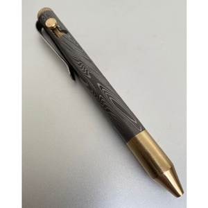 Bolígrafo de acero de Damasco hecho a mano, hermoso viene en regalo | Producto de oficina promocional de acero de Damasco, bolígrafo de negocios hecho a mano - Product Image 3