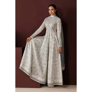 Ensemble de costume pour femme en tissu imprimé brodé PR-1259 - Product Image 5