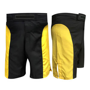2025 professionnel nouveau Style short de boxe mi-hauteur Muay Thai MMA combat court respirant sans couture Logo taille OEM Pakistan fait - Product Image 5