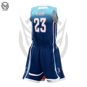 Ensemble de tenue de basket-ball réversible personnalisé en polyester 100% avec sublimation, maillot et short de basket-ball, ensemble uniforme 2026. - Product Image 3
