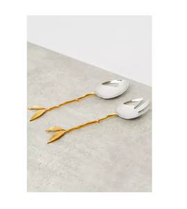 Cuchara de latón de buena calidad para cena en casa, cuchara para servir ensalada dorada, calidad premium al costo más bajo - Product Image 6