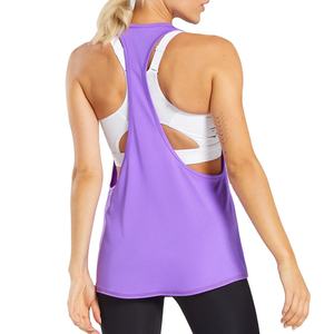 Nouvelle Arrivée 2026 – Débardeur de Yoga Côtelé de Haute Qualité pour Femme, Respirant, Durable, Personnalisable, Grandes Tailles, Décontracté – Vente en Gros - Product Image 4