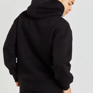 Ensemble sweat-shirt et jogging pour homme en coton 100% tricoté, écologique, séchage rapide, respirant, motif uni, design d'hiver - Product Image 4