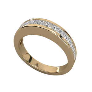 Bague pour femme en or 9 carats avec diamant de laboratoire - Product Image 4