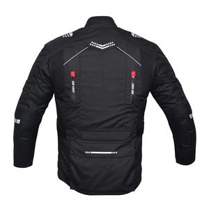 Wholesale Winter Formal Coated Cordura Motorcycle <b>Jacket</b> Waterproof Windproof CE Armor with Front Logo for <b>Men</b> - Product Image 6