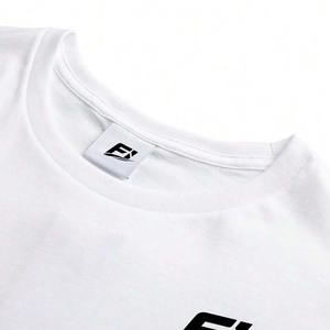 Custom Unisex Cotton Tracksuit T-Shirt <b>Shorts</b> Set Wholesale OEM Private Label Summer Sportswear B2B Apparel Y2k Manufacturer US - Product Image 4