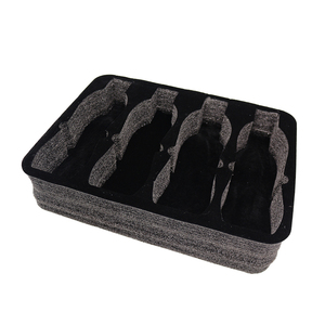 Personalizado troquelado EVA/EPE <span class=keywords><strong>esponja</strong></span> a prueba de golpes inserto de espuma <span class=keywords><strong>película</strong></span> protectora de embalaje para botella - Product Image 2