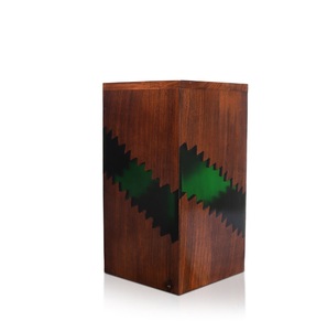 Unique Urn <b>Box</b> Epoxy Rosewood Large <b>for</b> Human <b>Ashes</b> Male Female Burial Funeral Urn Adult Keepsake Medium - Product Image 6