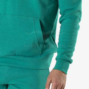 OEM venta al por mayor de alta calidad 100% algodón de los hombres de manga larga chándal de entrenamiento ropa de gimnasia para el invierno a bajo precio - Product Image 6