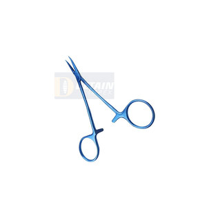 3.5 Straight Curved Hemostat Forceps Locking <b>Clamps</b> Gold Product Stainless Steel Surgical Forceps - Product Image 2