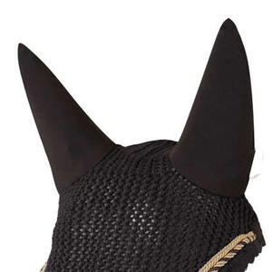 2024 Top haute qualité conception oreille Bonnet produits équestres cheval mouche voile équipement pour équitation OEM Service personnalisé - Product Image 2