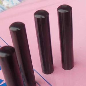 Rouleau de corne de buffle naturel poli pour boutons de porte de stylo et poignée de couteau nouvelle vente forme ronde moyenne - Product Image 3