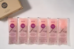 INNTOP Spa cire cire de paraffine pour le bain avec effet chauffant pêche et orange soins musculaires pour les mains pieds beauté produit de soins personnels - Product Image 4