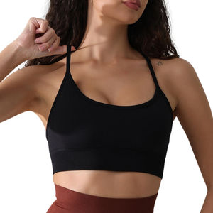 Sujetadores deportivos de LICRA de secado rápido con impresión de transferencia de calor Sujetadores deportivos de LICRA de secado rápido de alta calidad - Product Image 5