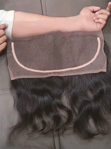 Peluca de pelo Remy con cordones frontales HD, extensión de onda rizada suave para Estilismo de mujer, proveedor indio - Product Image 5