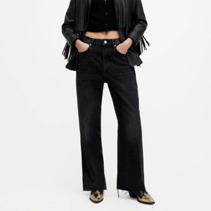 Jeans décontractés pour femmes de haute qualité en gros 2026, jeans amples à jambes larges, pantalons en denim pour femmes, jeans taille haute pour femmes - Product Image 1