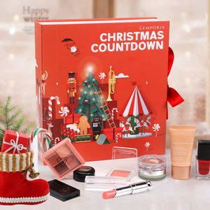 Caja de cartón con calendario de Adviento navideño, 24 cajas de embalaje con logotipo personalizado - Product Image 5