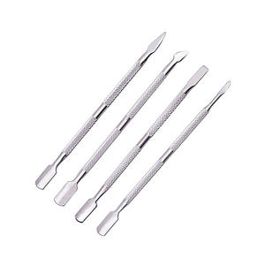 Outils de manucure pour le soin des ongles Fonction du poussoir à cuticules Poussoir à cuticules en métal en acier inoxydable durable de qualité professionnelle - Product Image 2