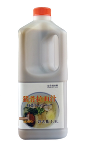 Raman cơ sở súp (Tonkotsu) phong cách Nhật Bản ngay lập tức ít chất béo Tonkotsu Ramen tập trung súp trắng trong chai từ Trung Quốc - Product Image 2