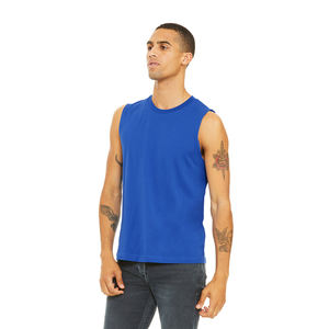 Camisetas sin Mangas de Algodón Peinado e Hilado en Anillo Bella Canvas, Camiseta sin Mangas con Cuello Redondo - Product Image 5